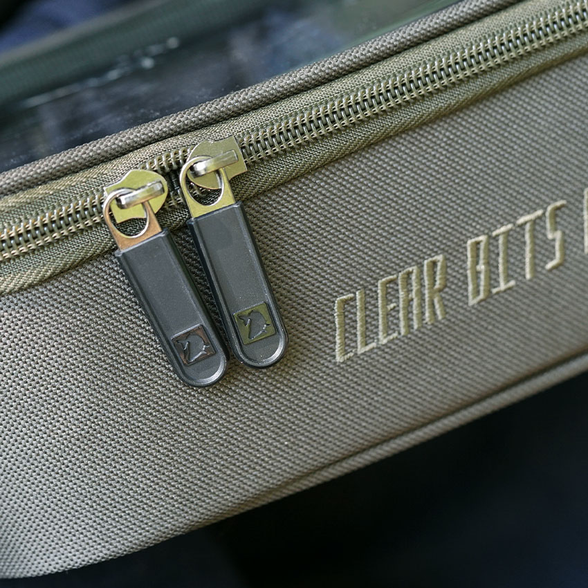 Key Feature - Clear Bits Pouch - Zippers